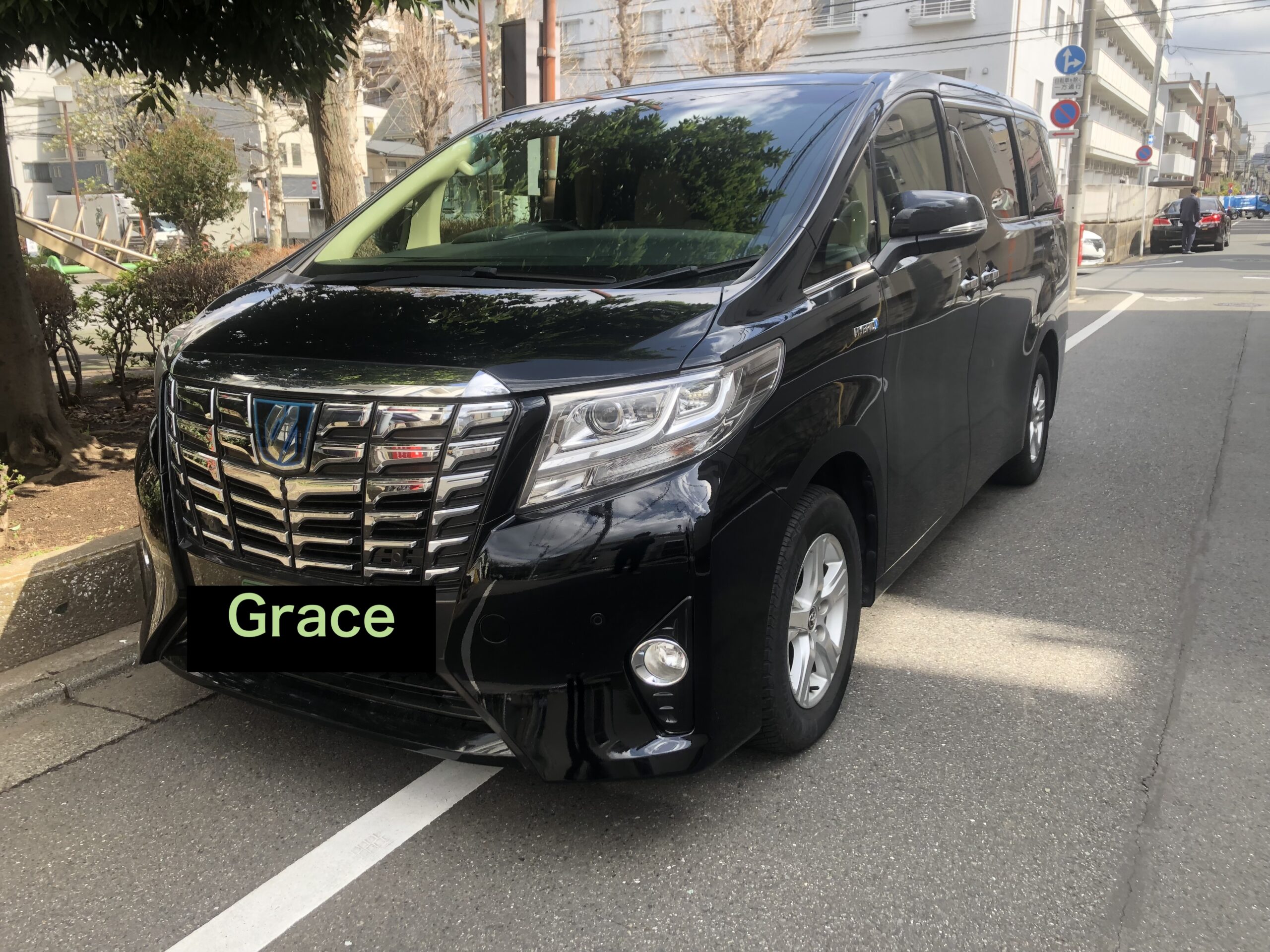 アルファードレザー内装1
